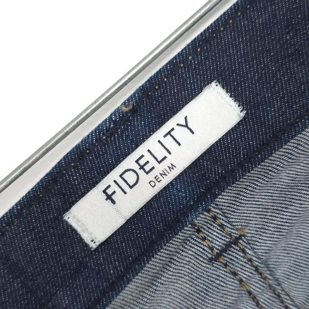 FIDELITY Men's SELVEDGE Jeans‎ TORINO Oxford 29x34 Slim Stretch Dark USA MADE